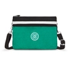 Image de Kipling Sac Bandoulière Easy Riri L Deep Green Black Block Multicolore Standard Femme 100% Polyamide