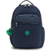 Image de Kipling Sac À Dos Seoul Lap Blue Green Block Bleu Grand Femme 100% Polyamide