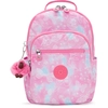 Image de Kipling Sac À Dos Seoul S Garden Clouds Imprimé Petit Femme 100% Recycled Polyester