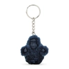 Image de Kipling Singe/porte Clé Monkeyclip Xs Blue Bleu 2 Petit Femme 72% Acrylic, 28% Polyester