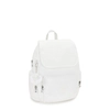 Image de Kipling Sac À Dos City Zip S Pure Alabaster Blanc Petit Femme 60% Polyamide, 40% Recycled Polyamide