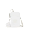 Image de Kipling Sac Téléphone Tally Pure Alabaster Blanc Petit Femme 60% Polyamide, 40% Recycled Polyamide