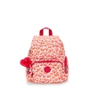 Image de Kipling Sac À Dos City Zip Mini Latin Cheetah Imprimé Petit Femme 100% Recycled Polyester