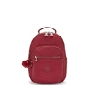 Image de Kipling Sac À Dos Seoul S Funky Red Rouge Petit Femme 56% Recycled Polyamide, 44% Polyamide
