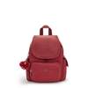 Image de Kipling Sac À Dos City Pack Mini Funky Red Rouge Extra Small Femme 56% Recycled Polyamide, 44% Polyamide