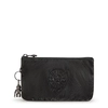 Image de Kipling Pochette Creativity L Jet Black Glam Noir Grand Femme 70% Polyamide, 30% Polyurethane