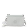 Image de Kipling Sac Bandoulière Riri New Bright Metallic Argenté Petit Femme 100% Polyamide
