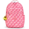 Image de Kipling Sac À Dos Seoul College Adorable Hearts Imprimé Grand Femme 100% Recycled Polyester