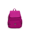 Image de Kipling Sac À Dos City Zip S Fuchsia Night Rose Petit Femme 100% Polyamide