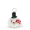 Image de Kipling Singe/porte Clé Snowman Monkey Snowman White Blanc Petit Femme 72% Acrylic, 28% Polyester