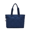 Image de Kipling Fourre Tout Colissa Up Airy Blue Quilt Bleu Grand Femme 100% Polyamide