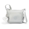 Image de Kipling Sac Bandoulière Gabbie Mini New Bright Metallic Argenté Extra Small Femme 100% Polyamide