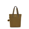 Image de Kipling Fourre Tout Hanifa Dry Laurel Vert Grand Femme 56% Recycled Polyamide, 44% Polyamide