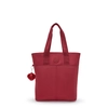 Image de Kipling Fourre Tout Hanifa Funky Red Rouge Grand Femme 56% Recycled Polyamide, 44% Polyamide