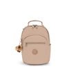 Image de Kipling Sac À Dos Seoul S Light Clay Sand Rose Petit Femme 100% Polyamide