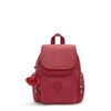 Image de Kipling Sac À Dos City Zip Mini Funky Red Rouge Petit Femme 56% Recycled Polyamide, 44% Polyamide