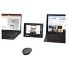 Image de Lenovo Go Multi-device - Souris - bleu optique - 3 boutons - sans fil - 2.4 GHz, Bluetooth 5.0 - récepteur sans fil USB-C - noir tonnerre