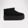 Image de Ugg, Femmes, Bottes, Classic Ultra Mini Plateau, Noir, (38)