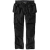 Image de Carhartt Relaxed Straight Steel Rugged Flex Ripstop Double-Front Cargo Pantalon, noir, taille 30 32 pour Hommes