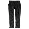 Image de Pantalon cargo coton armé ripstop noir coupe classique Taille 42 CARHARTT S1105461N04W32L32