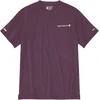 Image de Carhartt Lightweight Durable Relaxed Fit T-shirt, pourpre, taille M pour Hommes