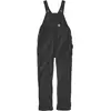 Image de Carhartt, Pantalon de travail, Ogrodniczki Rugged Flex Canvas Noir (S)