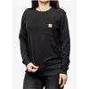 Image de Nuuroo, Haut de travail, Koszulka z D ugim R kawem Carhartt Light Black (XS)