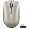 Image de Lenovo 540 Wireless Compact - Souris - droitiers et gauchers - optique - 4 boutons - sans fil - 2.4 GHz - récepteur sans fil USB - sable - Pour la vente au détail - boîtier marron