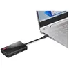 Image de Lenovo 100 USB-C Travel Dock (USB-C, 6 ports), Station d'accueil + hub USB, Noir