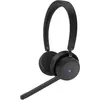 Image de Lenovo Wireless VoIP Headset (Teams) (Sans fil, USB-A), Casque micro de bureau, Noir