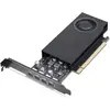 Image de Lenovo Carte graphique NVIDIA RTX A400 4 Go 4xmini-DP GDDR6 (4 Go, GDDR6), Carte graphique, Noir