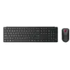 Image de Lenovo KB MICE BO Multi WL Pro 6000 KBMS FR (FR, Sans fil), Clavier, Noir