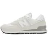 Image de New Balance 574 Core Pack - Baskets Unisexe Nimbus Cloud Blanc Gris ML574EVW 44
