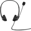 Image de HP G2 Casque supra-auriculaire (Filaire), Casque micro de bureau, Noir