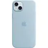 Image de Apple Silicone Case with MagSafe (Apple iPhone 15 Plus), Coque pour téléphone portable, Bleu