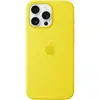 Image de Apple Étui en silicone avec MagSafe (Apple iPhone 16 Pro Max), Coque pour téléphone portable, Jaune
