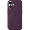Image de Apple Étui en silicone avec MagSafe (Apple iPhone 16), Coque pour téléphone portable, Violet