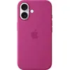 Image de Apple Étui en silicone avec MagSafe (Apple iPhone 16), Coque pour téléphone portable, Violet