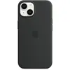 Image de Apple Étui en silicone avec MagSafe (Apple iPhone 14), Coque pour téléphone portable, Noir