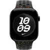 Image de Apple Bande Nike Sport (46 mm, Fluoroélastomère), Sangles de montre, Noir