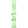 Image de Apple Ocean Band (49 mm, Fluoroélastomère, Titane), Sangles de montre, Vert, Gris