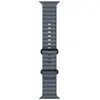 Image de Apple Ocean Band (49 mm, Fluoroélastomère, Titane), Sangles de montre, Bleu, Noir
