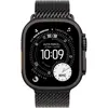 Image de Apple Black Titanium Milanese Loop (49 mm, 95% de titane recyclé), Sangles de montre, Noir