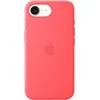 Image de Apple Étui en silicone avec MagSafe (Apple iPhone 17e), Coque pour téléphone portable, Rouge