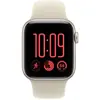 Image de Apple Sport Band (40 mm, Caoutchouc), Sangles de montre, Beige, Blanc