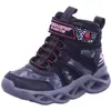 Image de Skechers, Garçons, Bottes, S Lights-Twisted-Brights-Zerrix, Noir, (32)