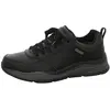 Image de Skechers, Hommes, Baskets, Chaussures à lacets pour hommes Sportif Semelle en caoutchouc noir, Noir, (42)