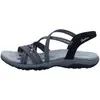 Image de Skechers, Femmes, Sandales, Reggae Slim - Turn It Up, Noir, (37)