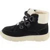 Image de Sorel, Femmes, Bottes, EXPLORER  III NW LACE WP Dames Snowboots - Black, Sea Salt, Noir, (39.5)