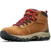 Image de Columbia, Hommes, Chaussures de randonnée, NEWTON RIDGEâ ¢ PLUS II SUEDE WP Men's Wandelschoenen - Elk, Mountain Red - Maat 44.5 (44.5), Marron